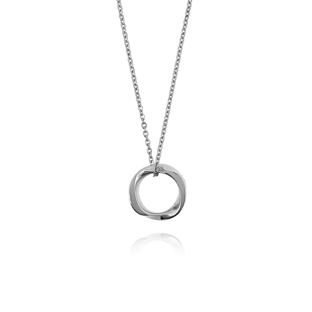 Twisted Ring Necklace / SGN-451