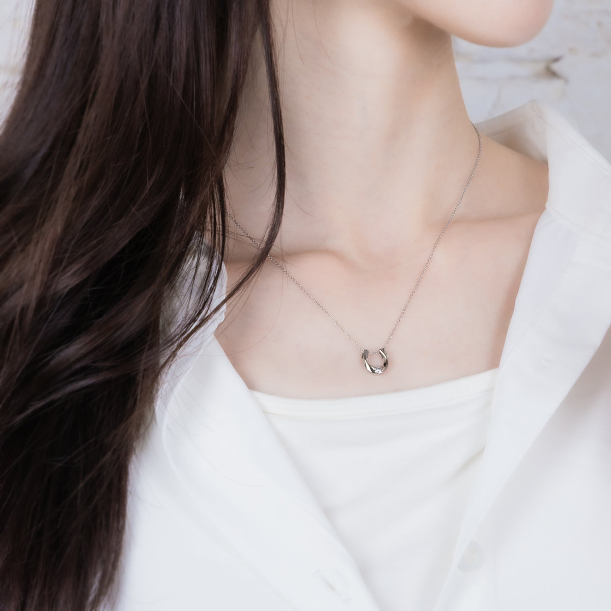 ホースシューネックレス / SGN-482 美品　タイムセール12/10まで 楽天市場】ホースシューネックレス【ステンレス ネックレス レディース