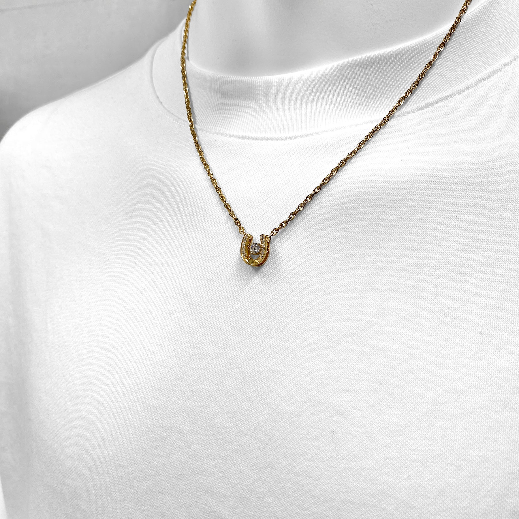 ホースシュームービングネックレス / SGN-488 – BLESS