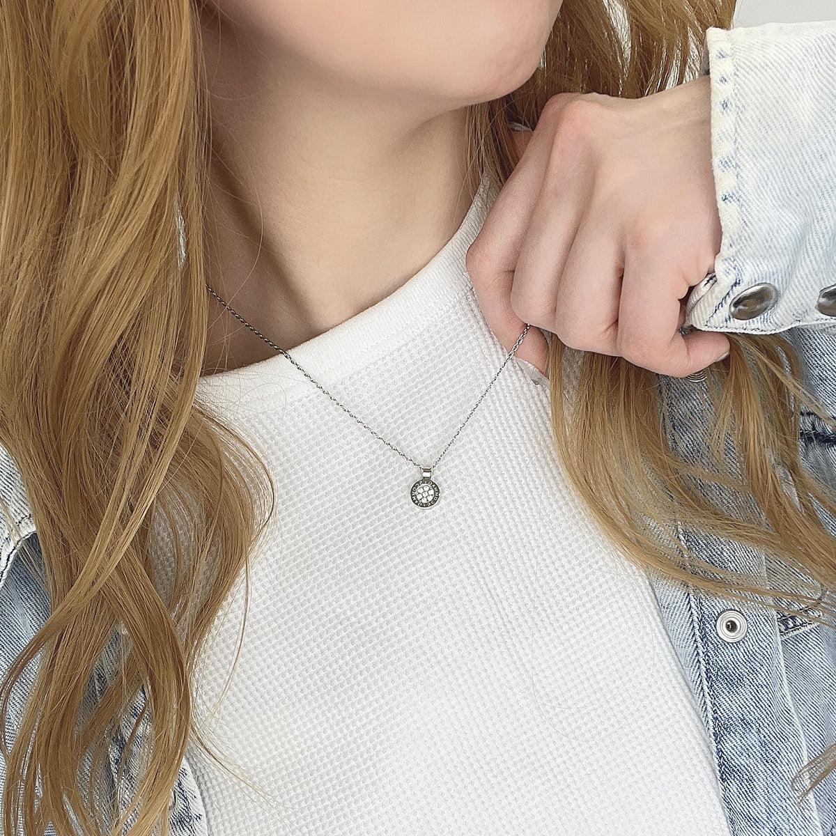 ラウンドアイコンネックレス / SGN-492 – BLESS