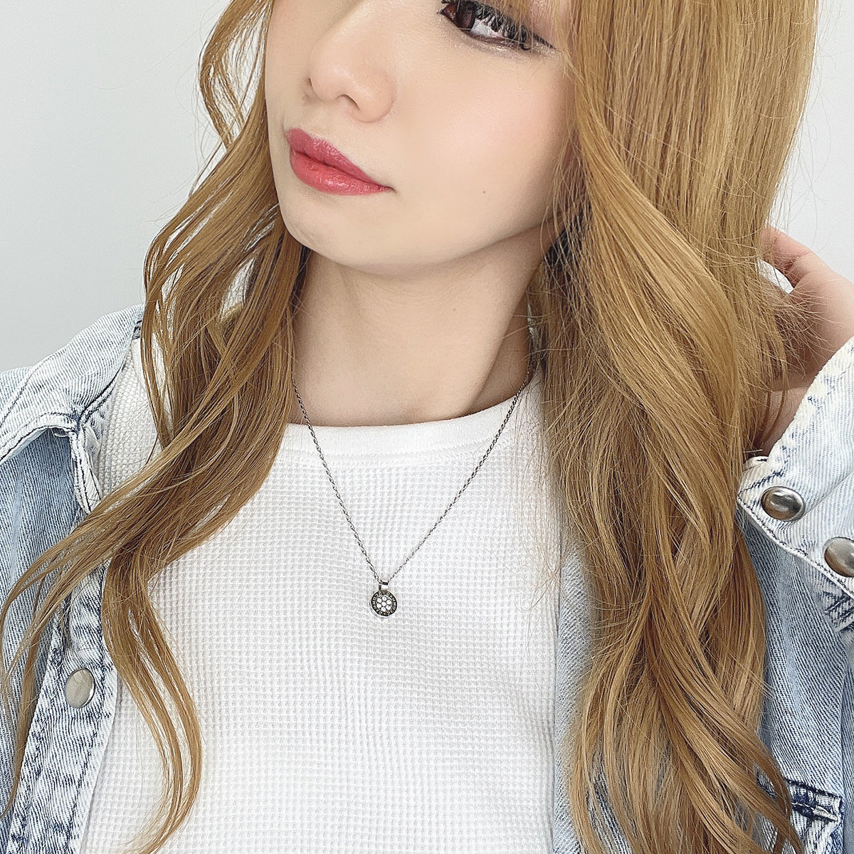 ラウンドアイコンネックレス / SGN-492 – BLESS