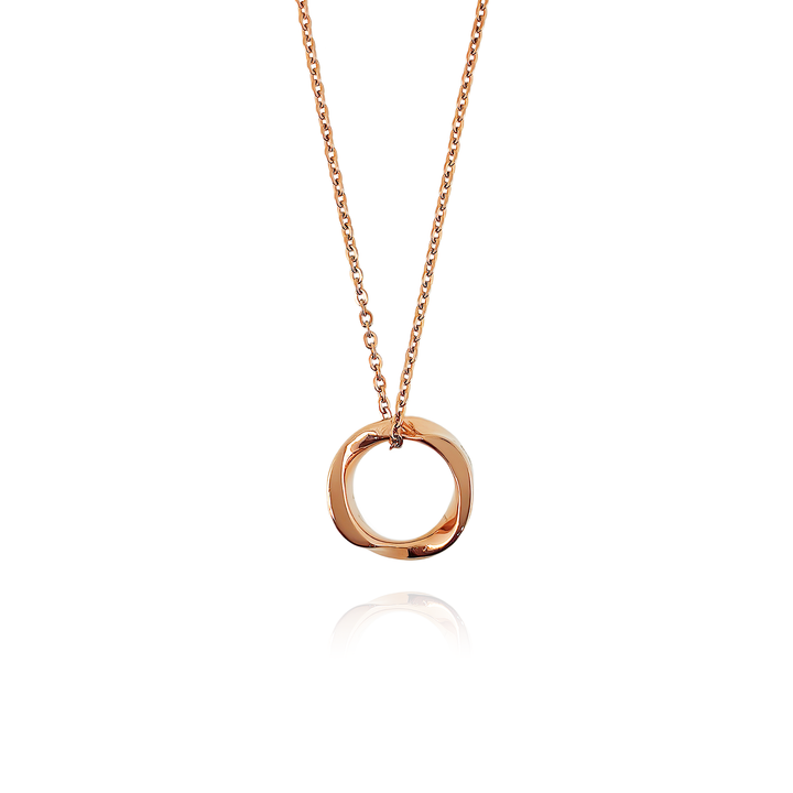 Twisted Ring Necklace / SGN-502
