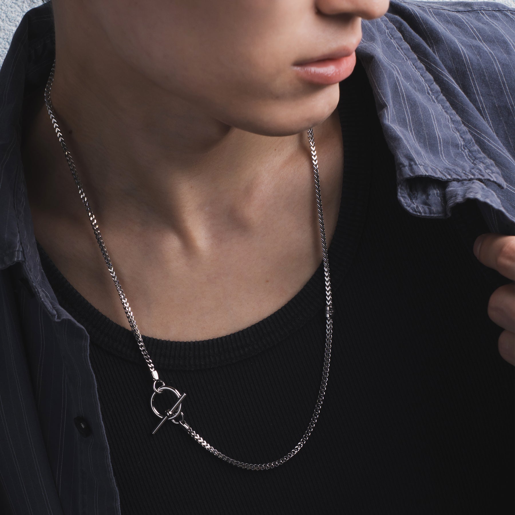 クラシックロングチェーンネックレス / SGN-508CL – BLESS