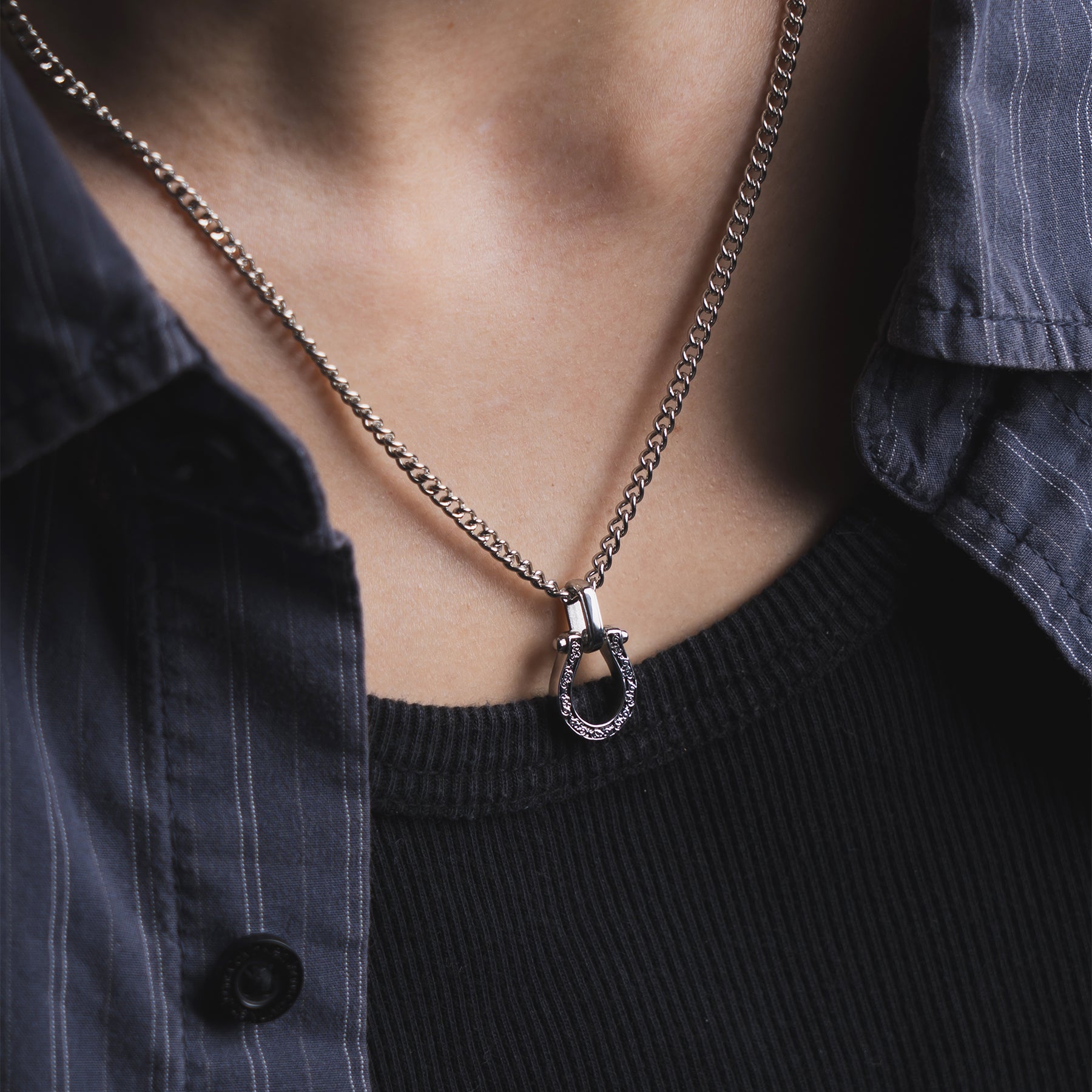 クラシックホースシューネックレス / SGN-531CL – BLESS