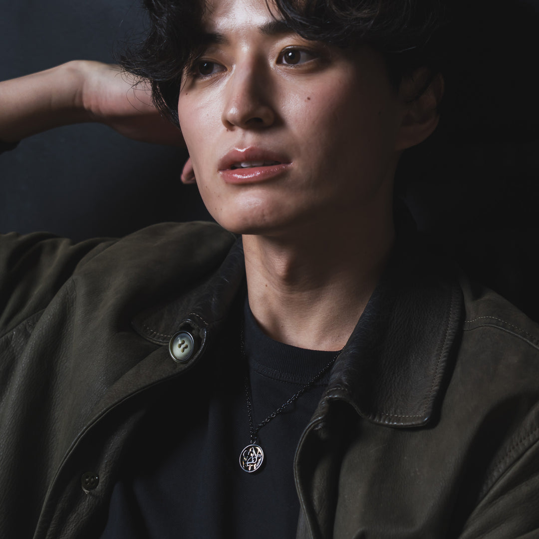 【限定】ブラックナンバーネックレス / SGN-542