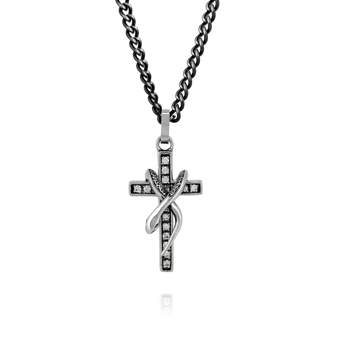 【9/22発売】5WAY クラシック スネーククロスネックレス / SGN-547CL