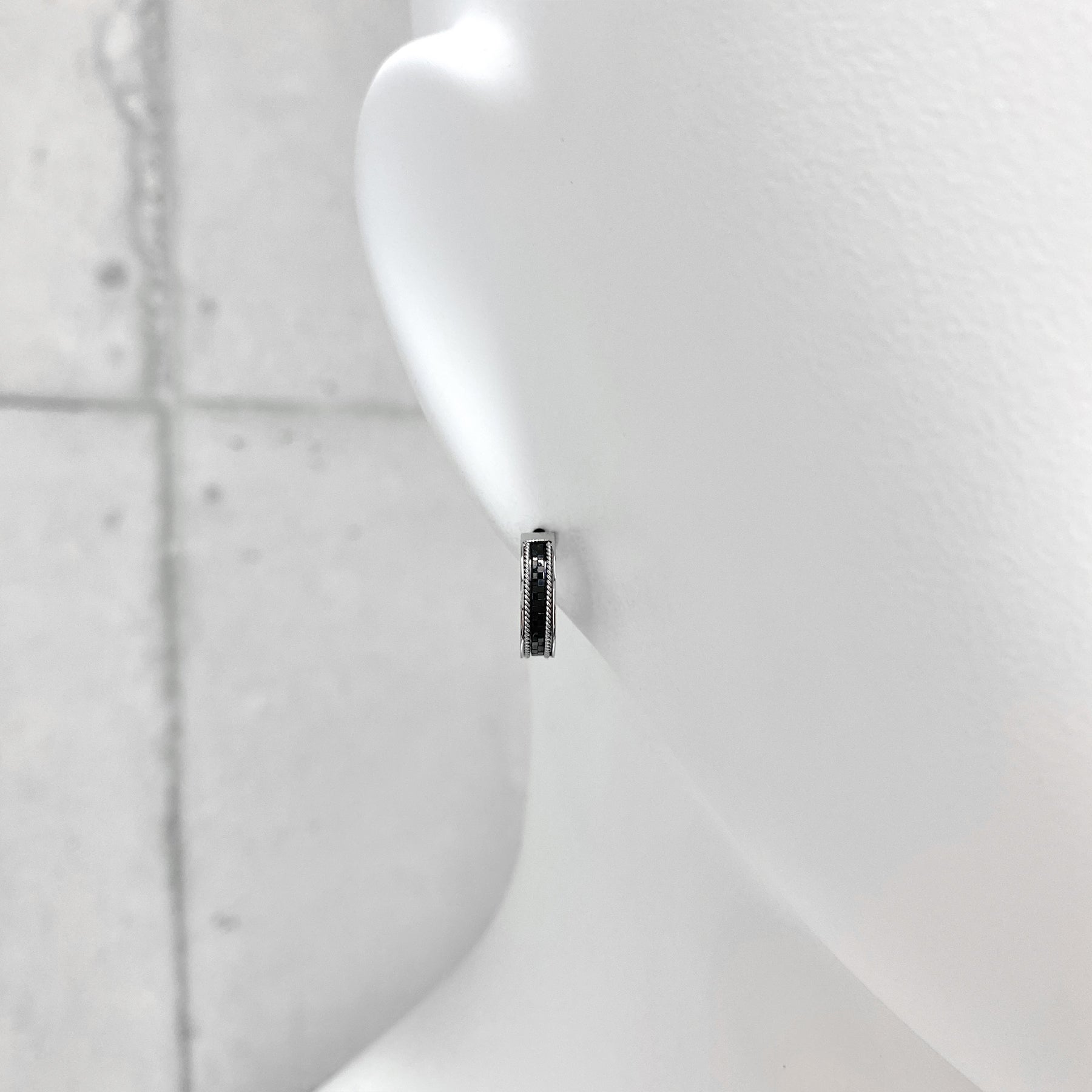 チェスボードフープピアス(片耳用) / SGP-161 – BLESS