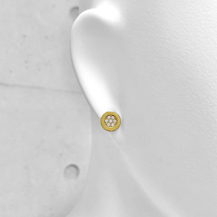 Round Icon Earrings (Single Ear) / SGP-181