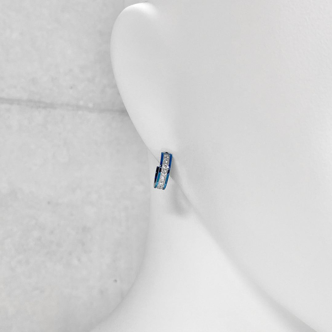 ストーンフープピアス(片耳用) / SGP-198