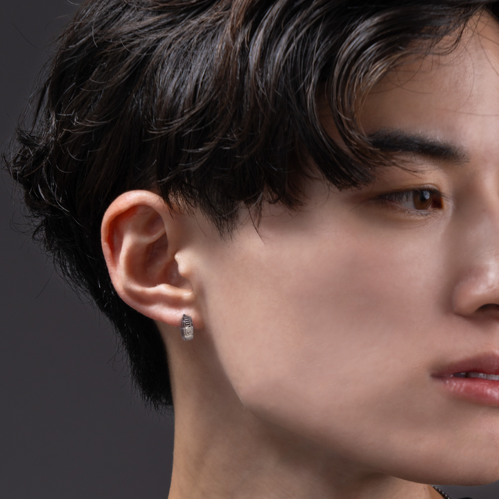 ナンバーフープピアス(片耳用) / SGP-199