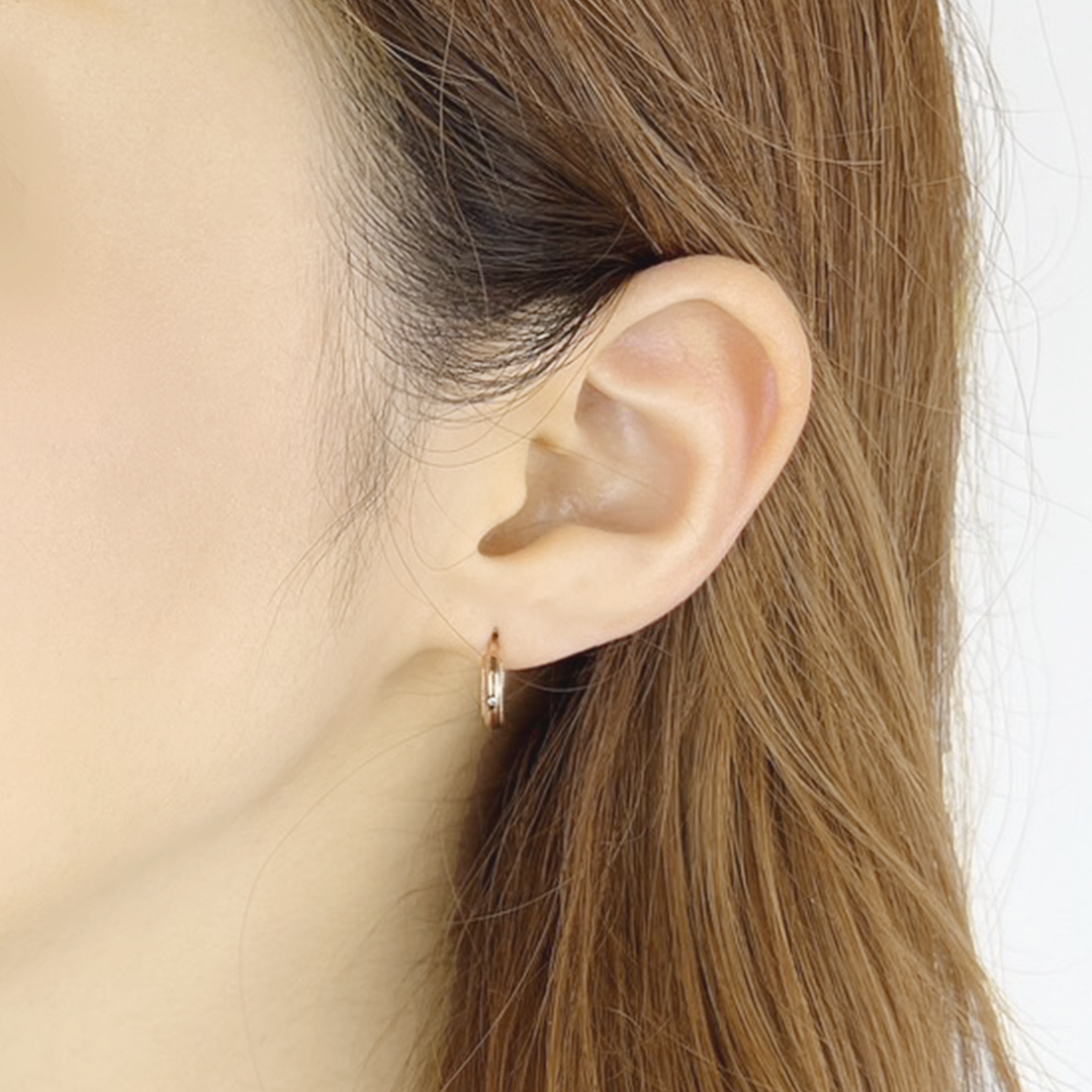 Hoop earrings (single ear) / SGP-210