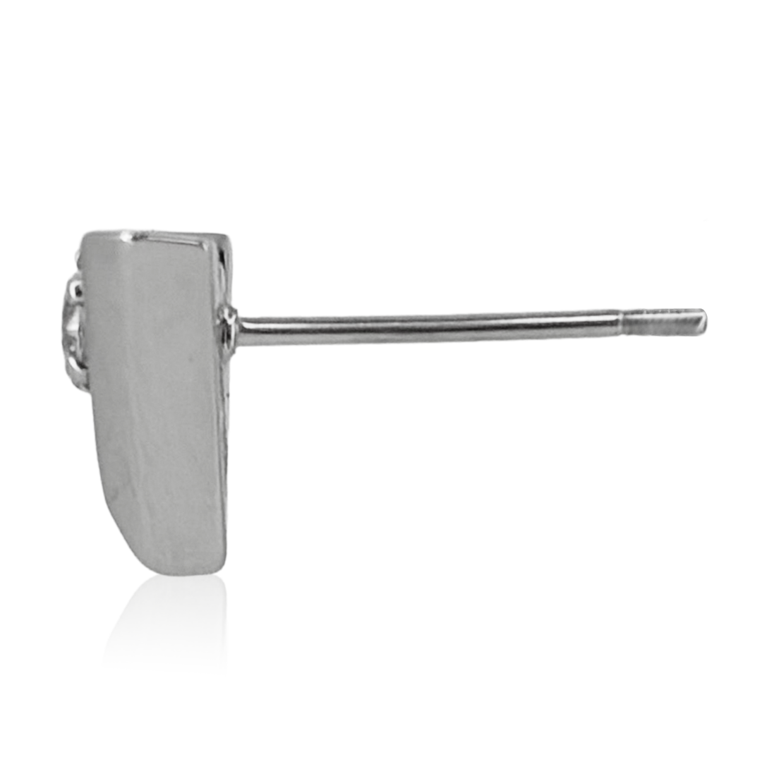 Vラインストーンピアス(片耳用) / SGP-219