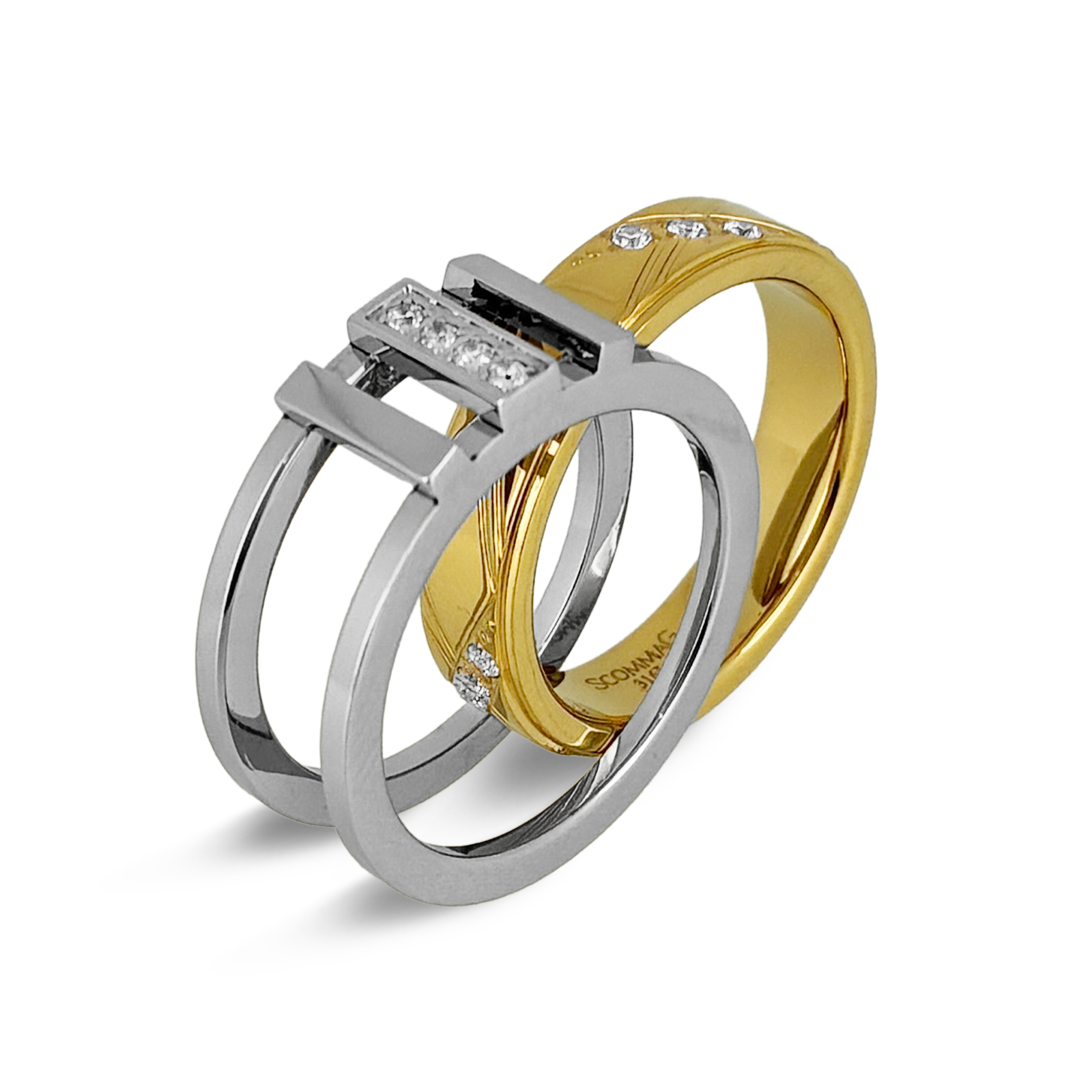 Inside Out Rings インサイドアウトリング / SGR-357+SGR-275 – BLESS