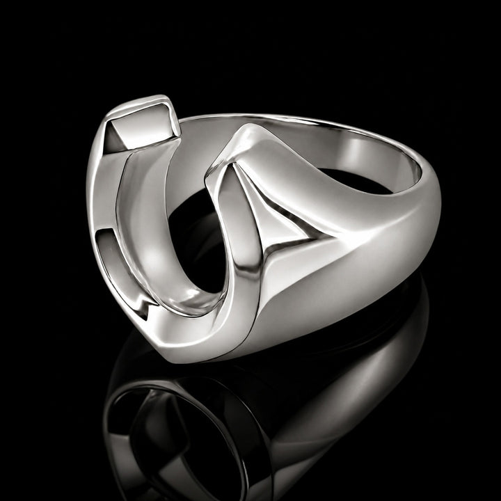 FINE EDGE HORSESHOE RING / FR-014
