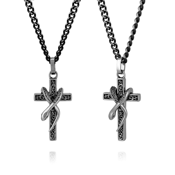【9/22発売】5WAY クラシック スネーククロスネックレス / SGN-547CL