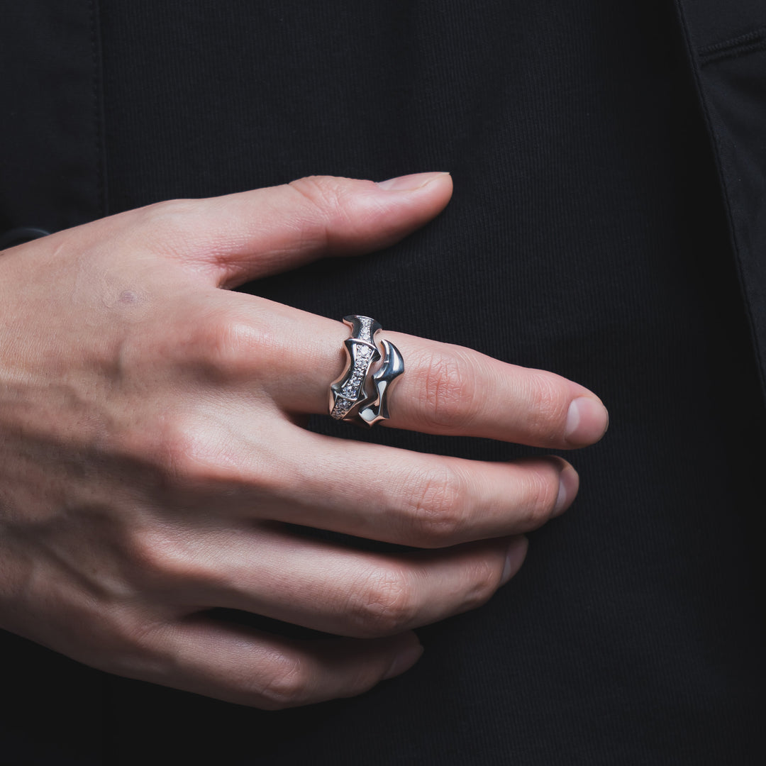 CLAW STONE RING / X0091