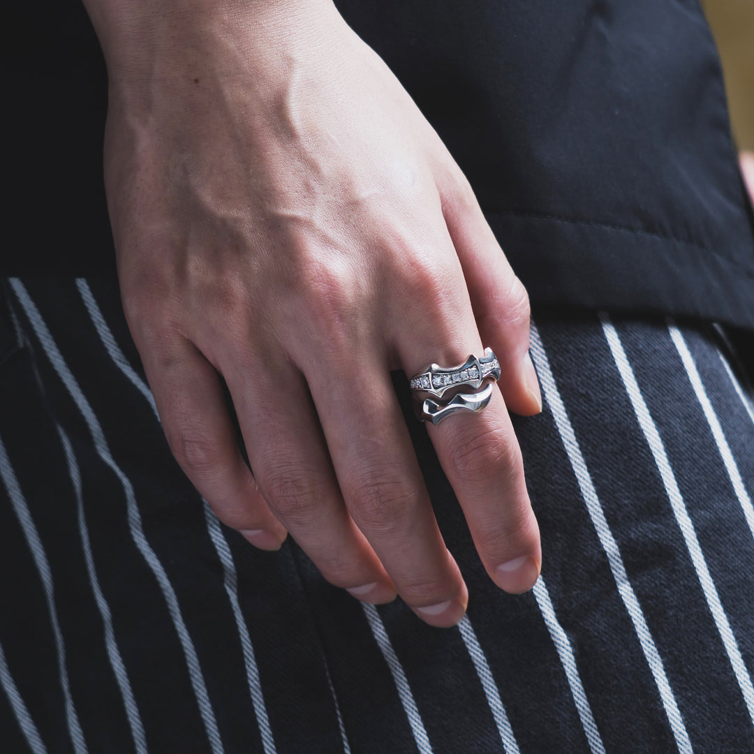 CLAW STONE RING / X0091