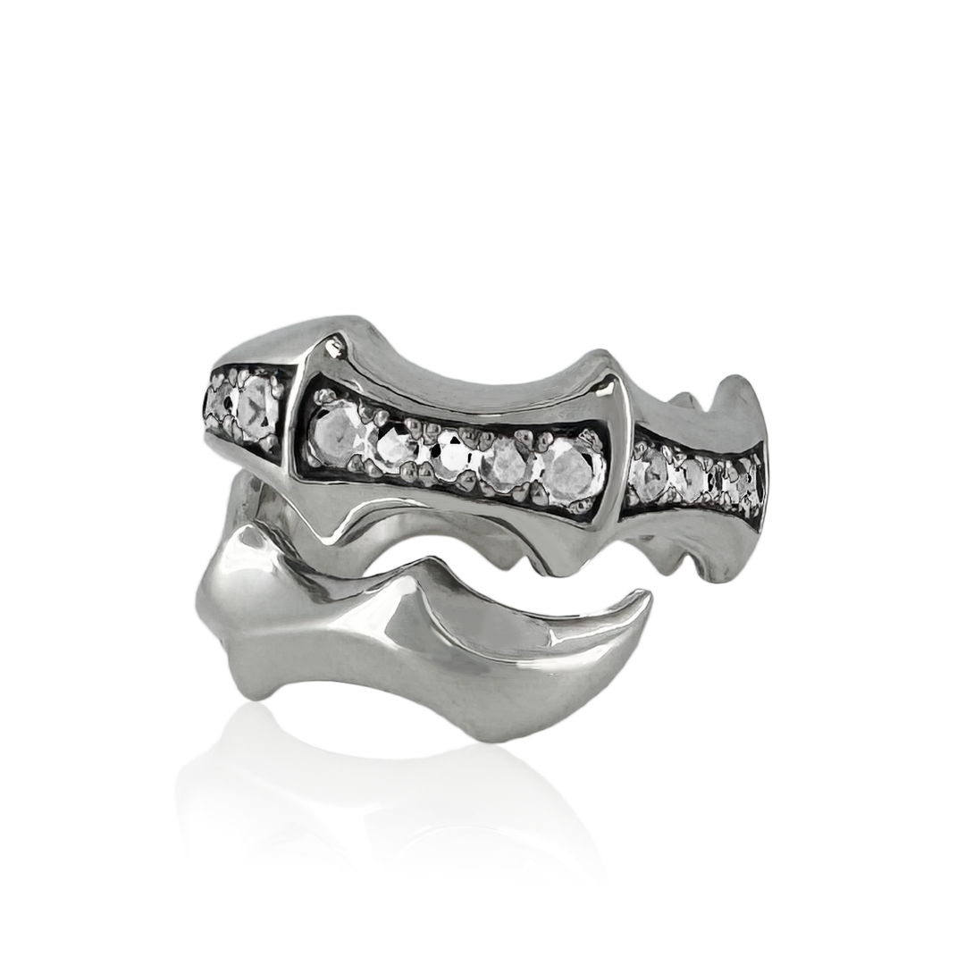 CLAW STONE RING / X0091