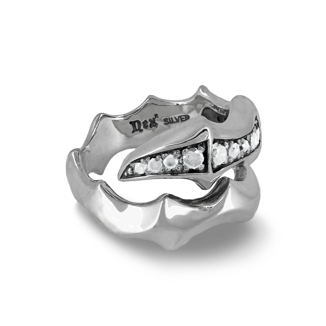 CLAW STONE RING / X0091