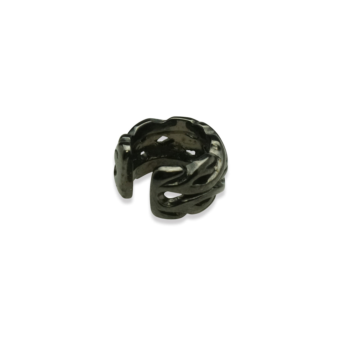 URBAN TRIBAL EAR CUFF M BLACK (for one ear) / X0205