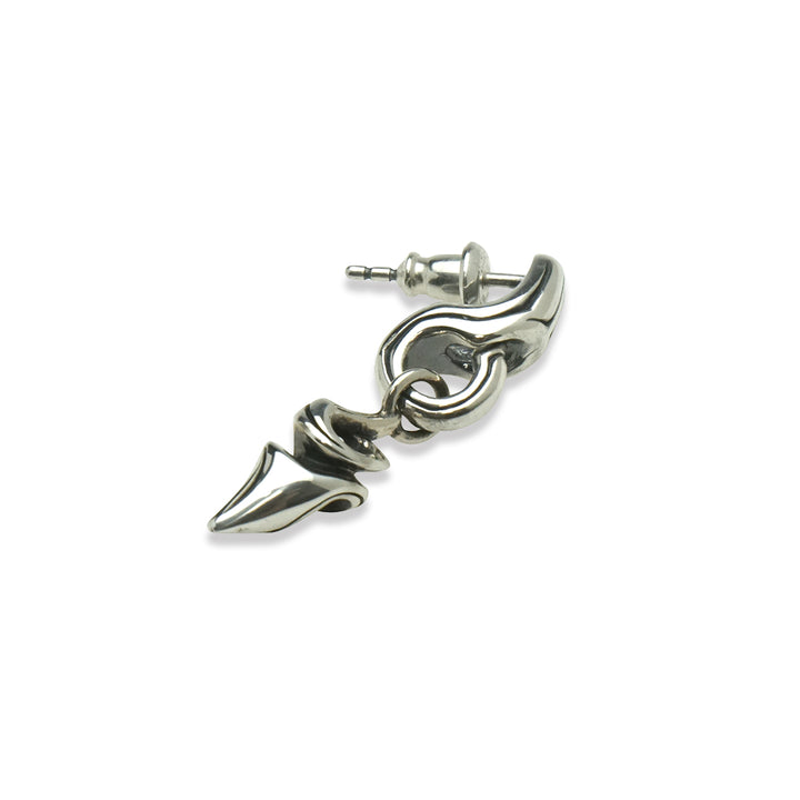 URBAN TRIBAL HEART DROP PIERCE(片耳用) / X0208