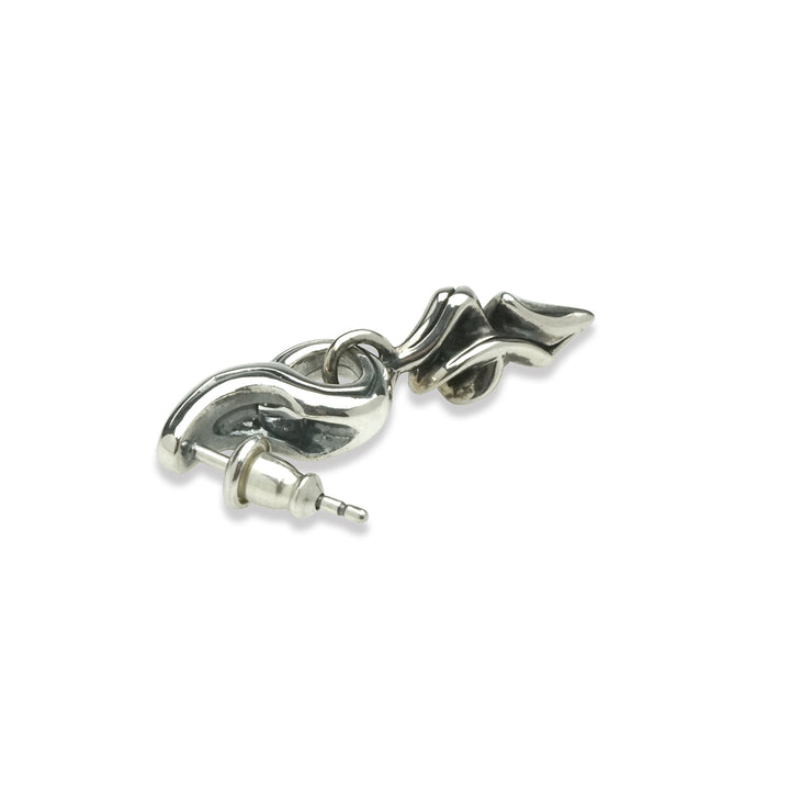 URBAN TRIBAL HEART DROP PIERCE(片耳用) / X0208