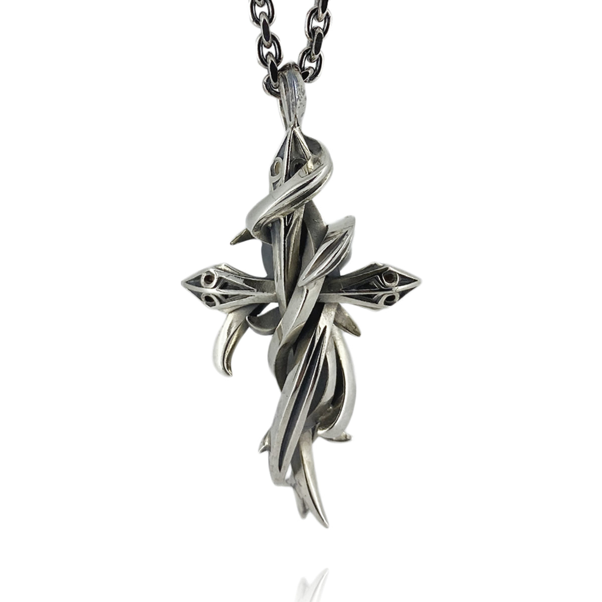 TENTACLES CROSS PENDANT L X0238