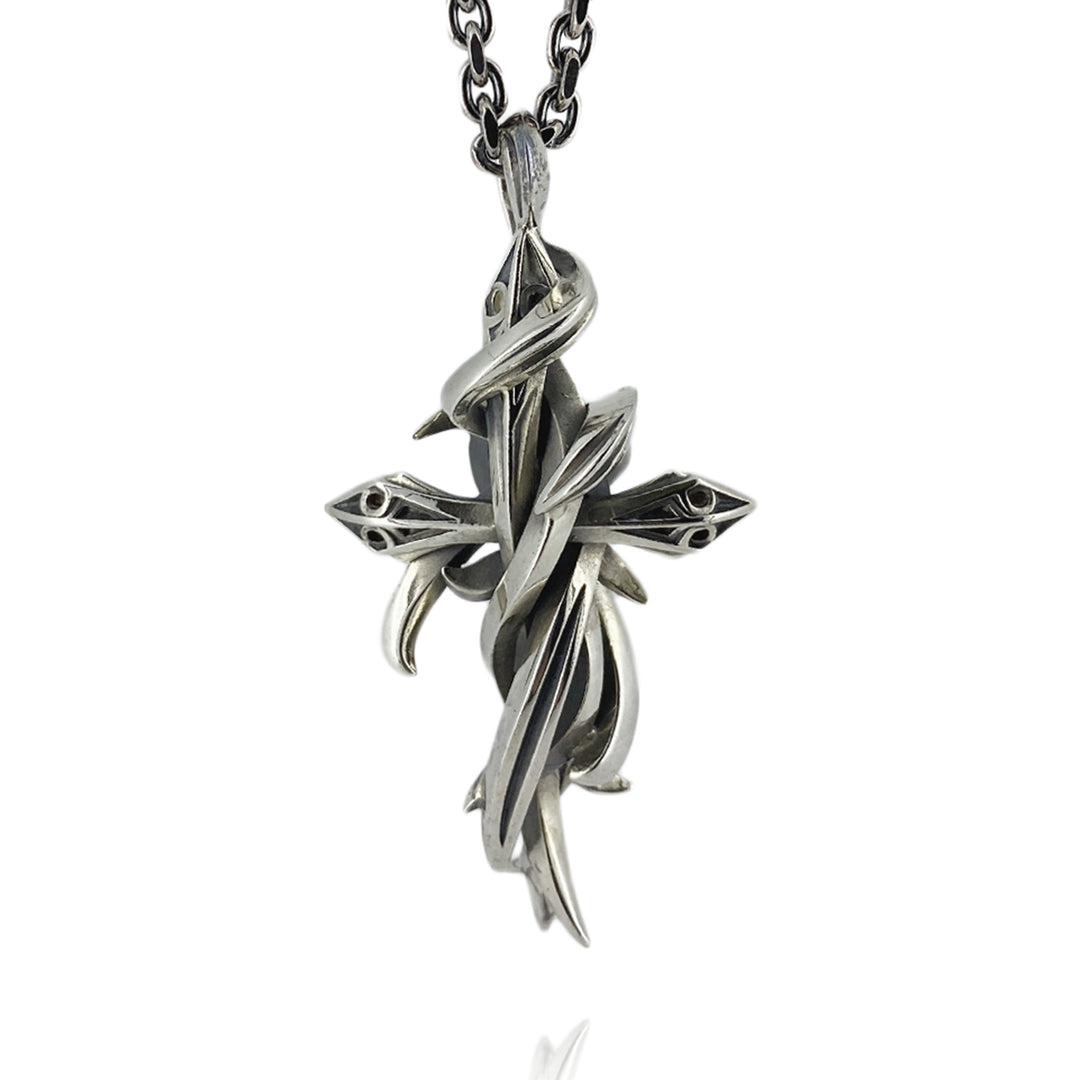 TENTACLES CROSS PENDANT L / X0238