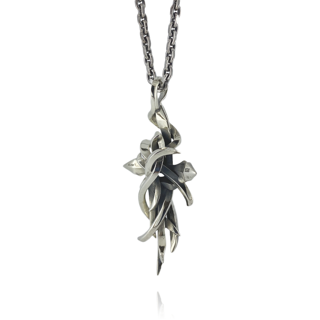 TENTACLES CROSS PENDANT L / X0238