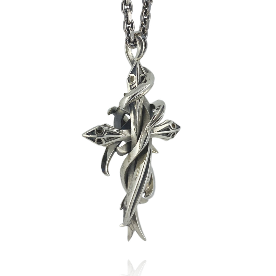 TENTACLES CROSS PENDANT L / X0238