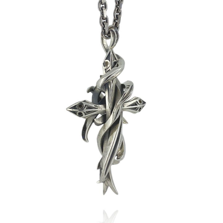 TENTACLES CROSS PENDANT L / X0238