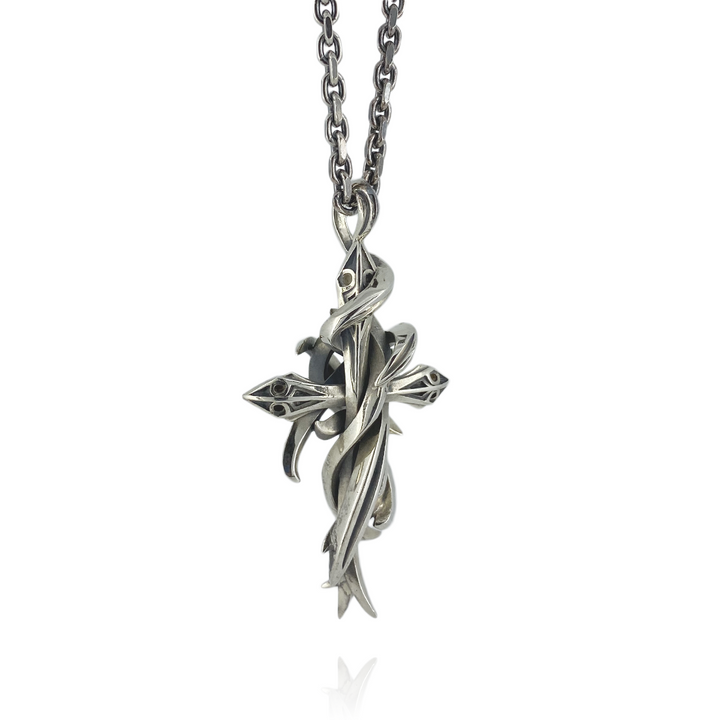 TENTACLES CROSS PENDANT L / X0238