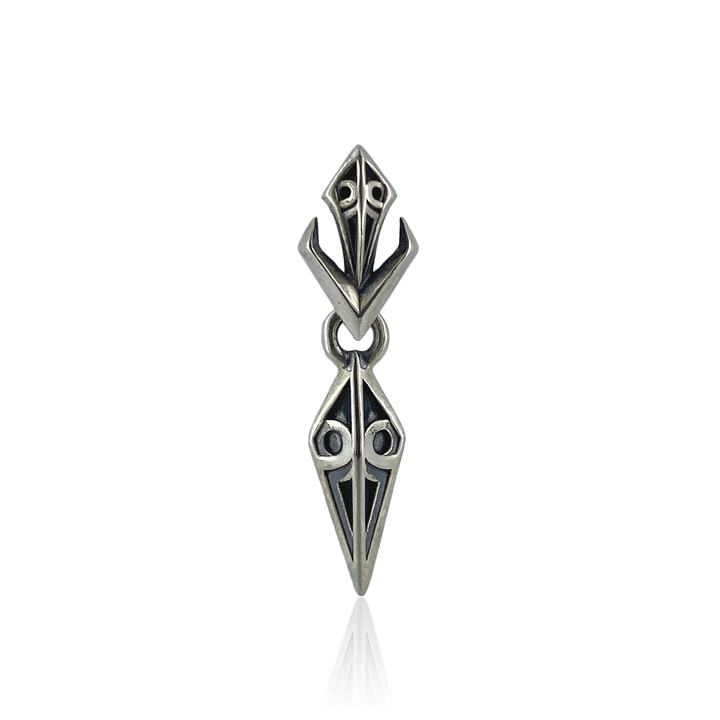 TENTACLES SHARP DESIGN DROP PIERCE(片耳用)