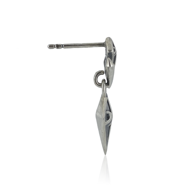 TENTACLES SHARP DESIGN DROP PIERCE(片耳用)