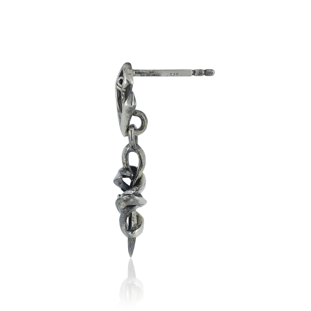 TENTACLES DAGGER PLANE DROP PIERCE(片耳用)