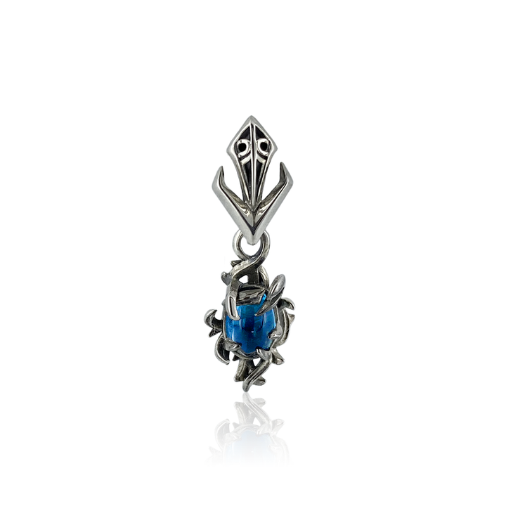 TENTACLES STONE DROP PIERCE(片耳用)