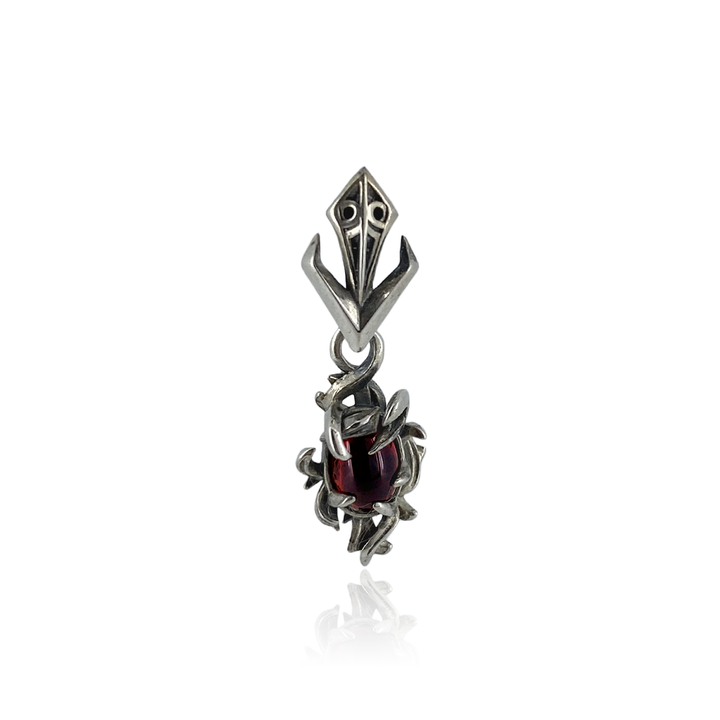 TENTACLES STONE DROP PIERCE(片耳用)