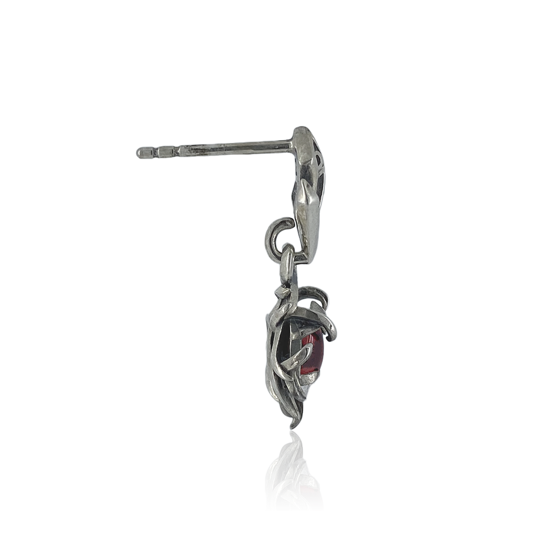 TENTACLES STONE DROP PIERCE(片耳用)