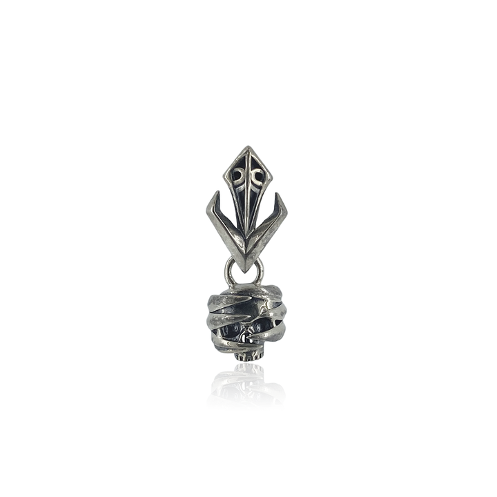 TENTACLES SKULL DROP PIERCE(片耳用)
