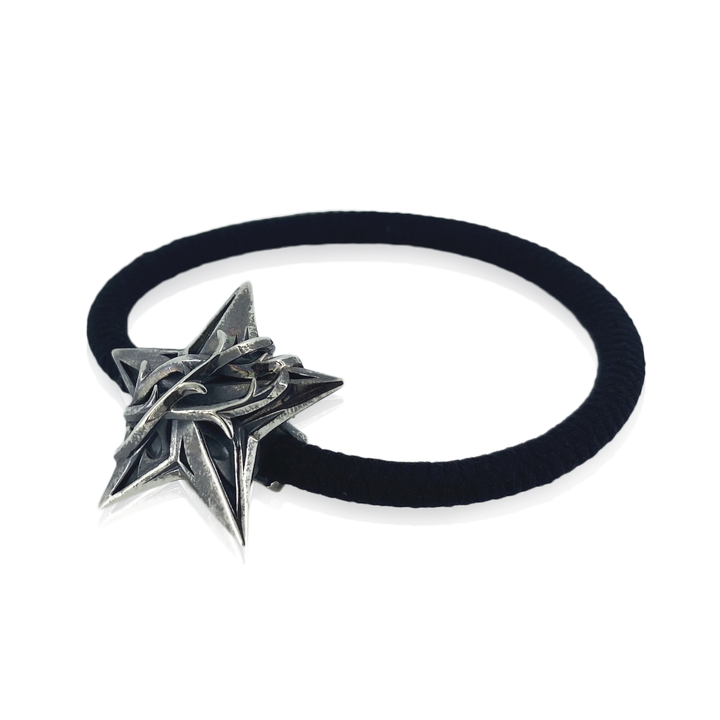 THORN STAR HAIR RUBBER BRACELET / X0325