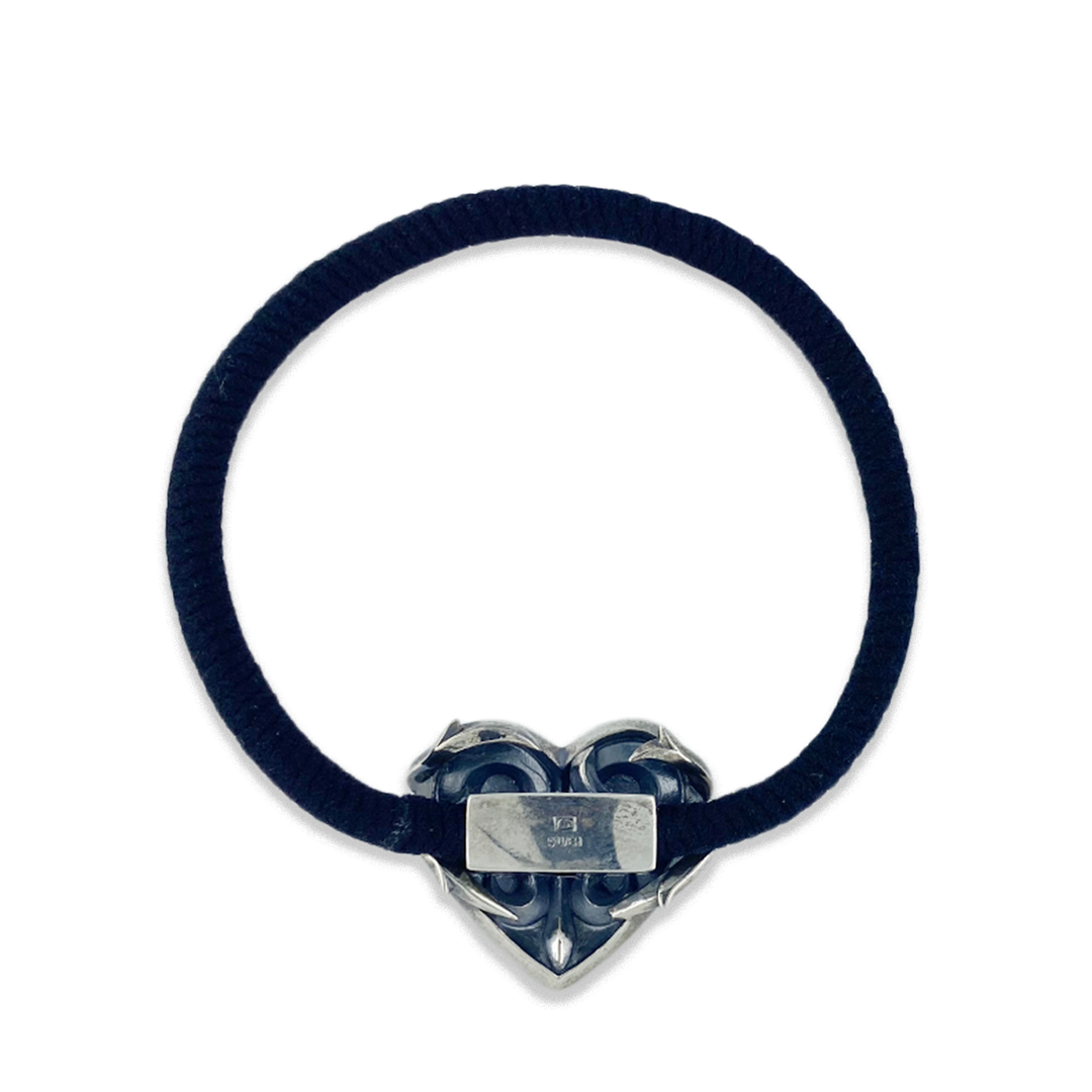 THORN HEART HAIR RUBBER BRACELET / X0326