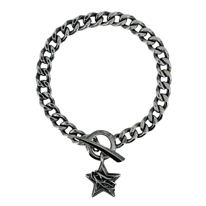 THORN STAR CHAIN BRACELET / XB-006