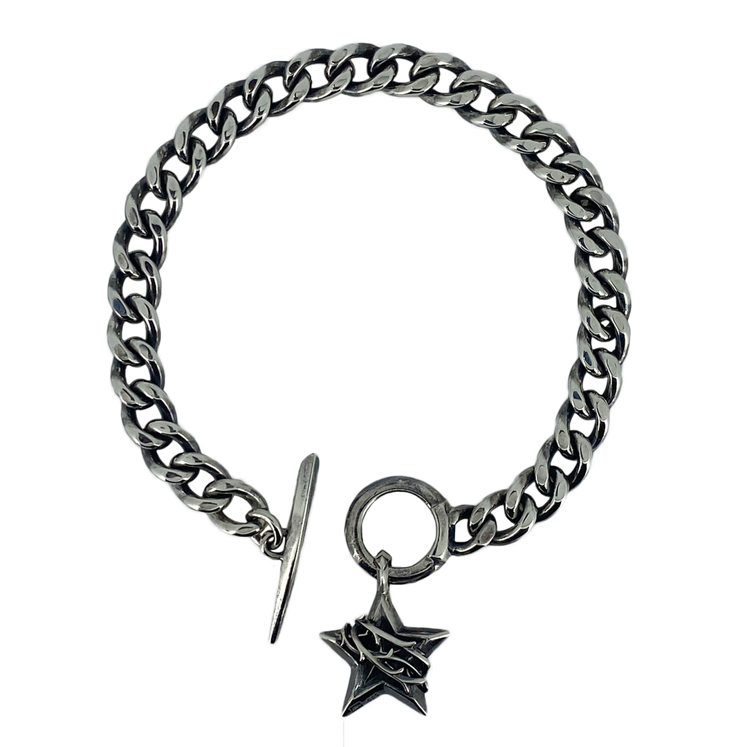 THORN STAR CHAIN BRACELET / XB-006