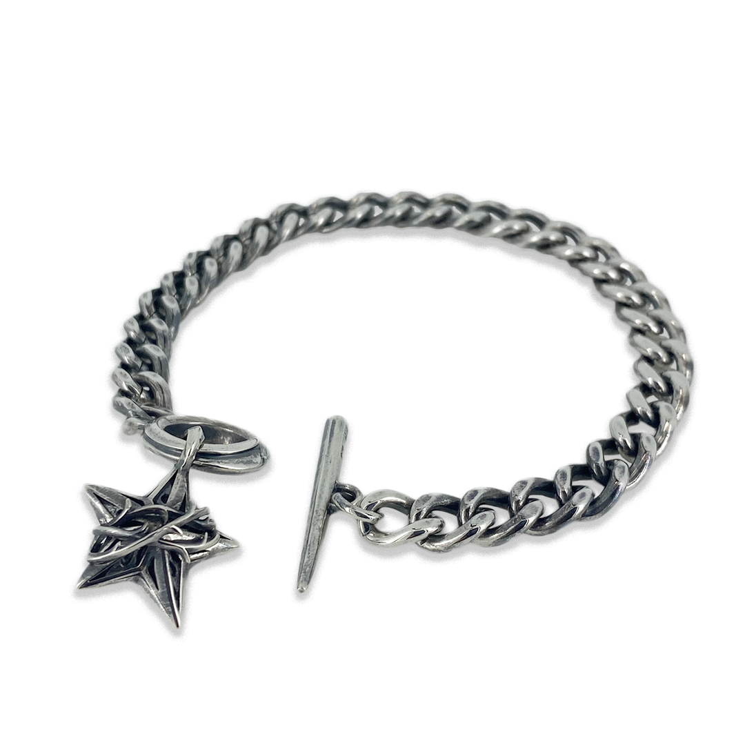 THORN STAR CHAIN BRACELET / XB-006