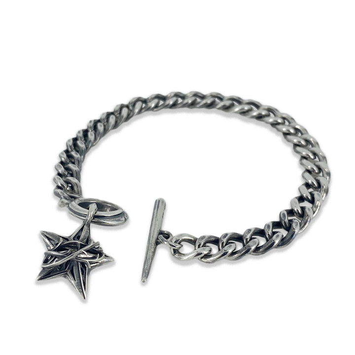 THORN STAR CHAIN BRACELET / XB-006