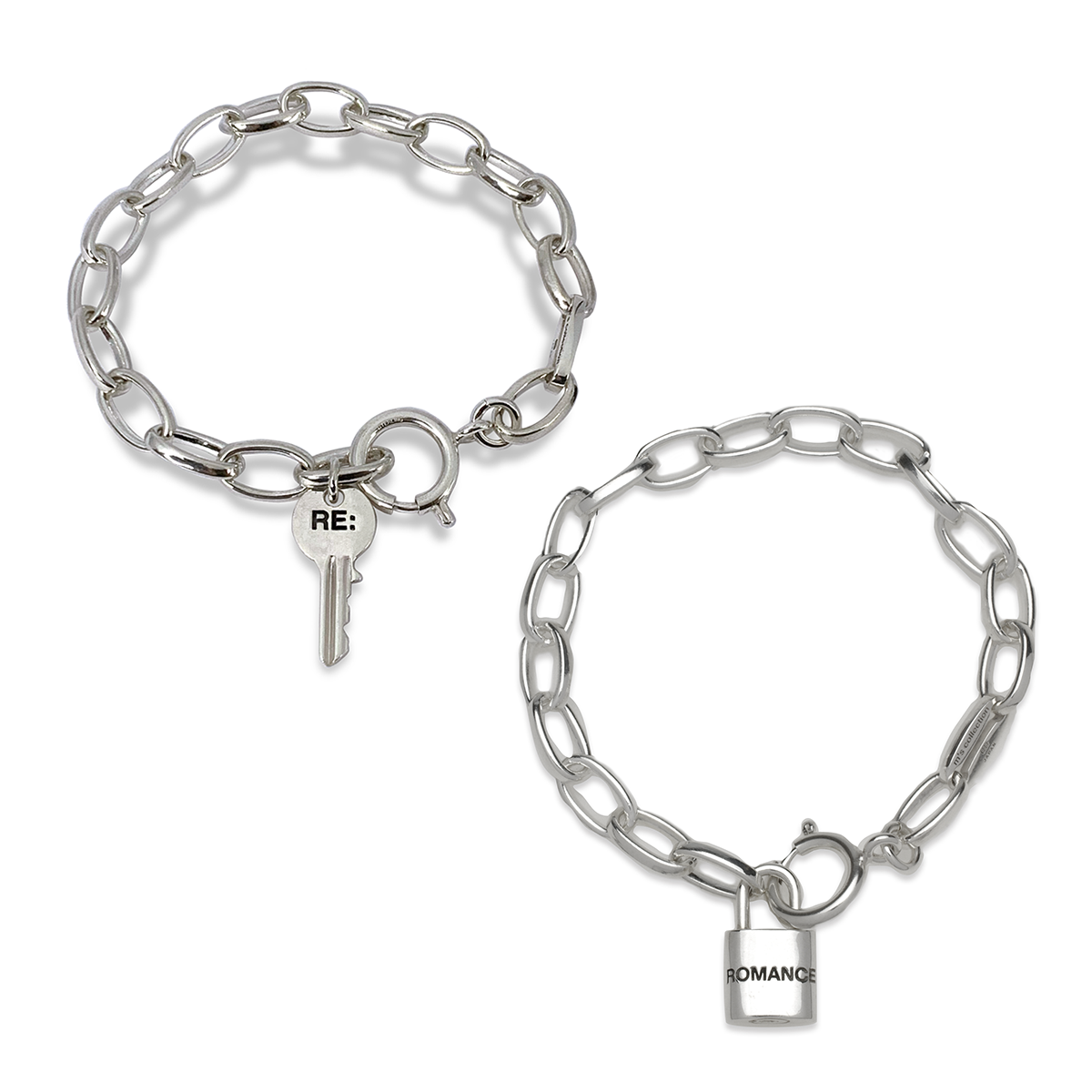 追跡有★agnes b. \"Connect Chain\" パール ペア ブレスレット ペア販売8.5mmTバーチェーンペアブレスレットBinichビニッチ