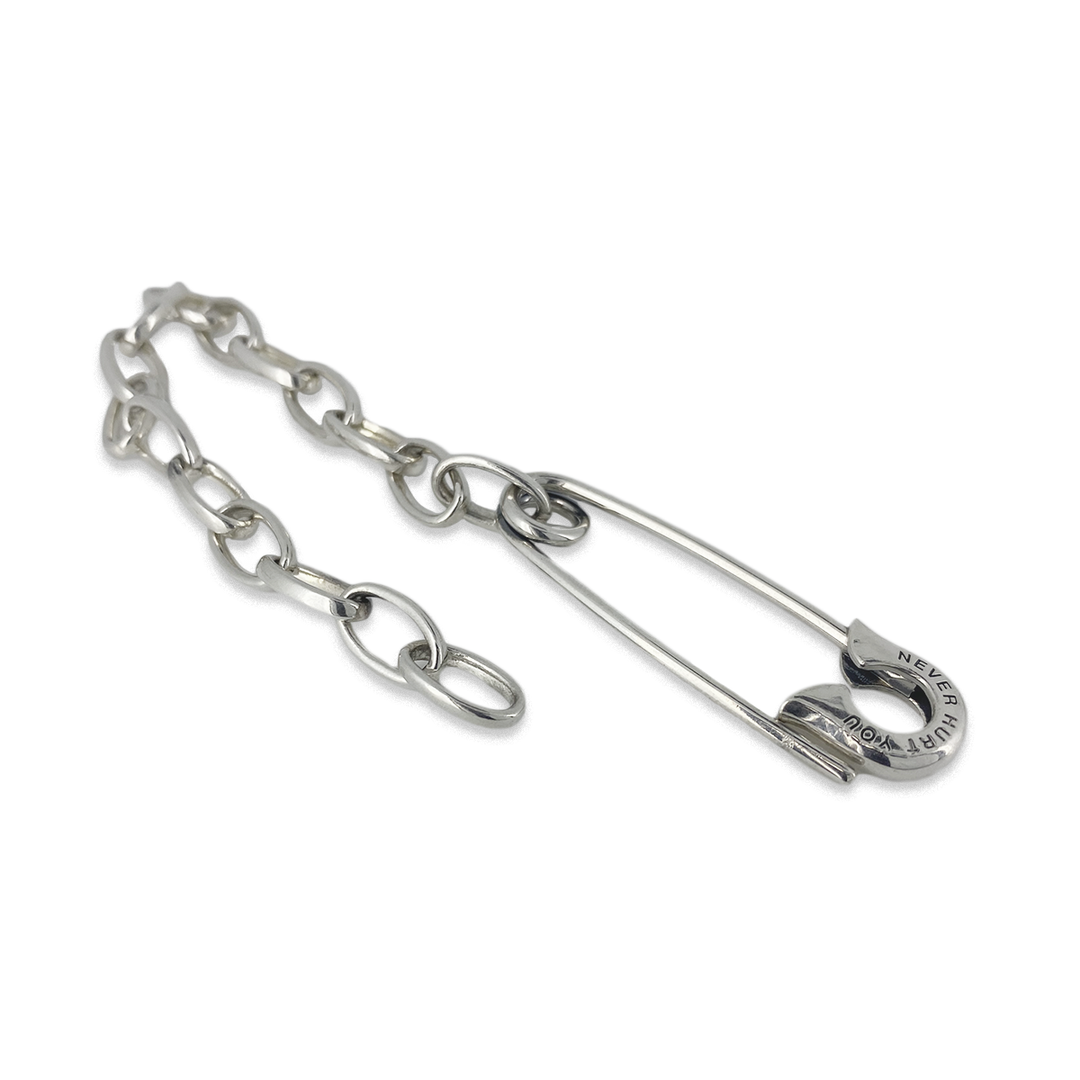 OFF THE WALL NEVER HURT YOU SAFETY PIN BRACELET – BLESS OFF THE WALL NEVER HURT YOU SAFETY PIN BRACELET – BLESS