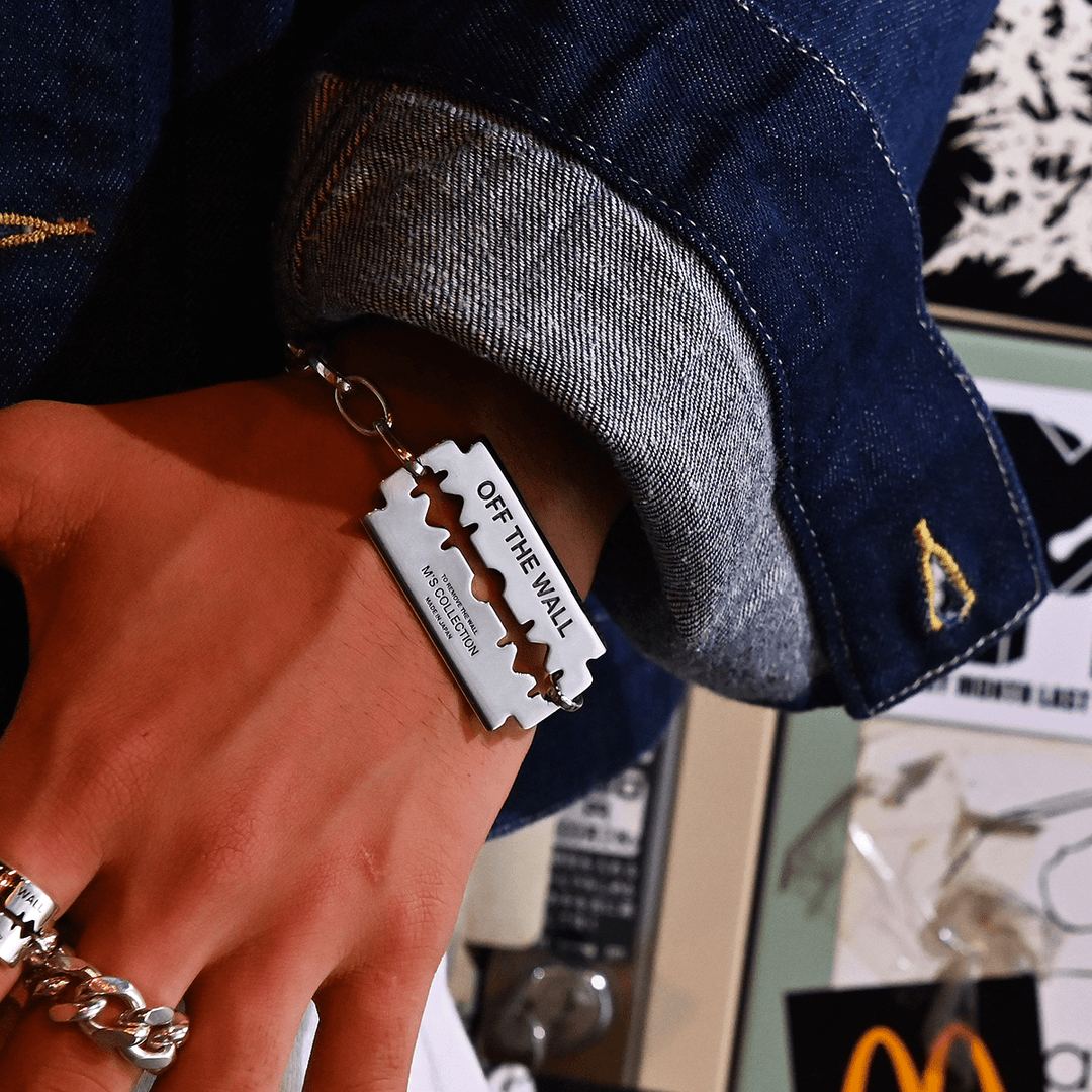 OFF THE WALL RAZOR CHAIN ​​BRACELET / XB-042