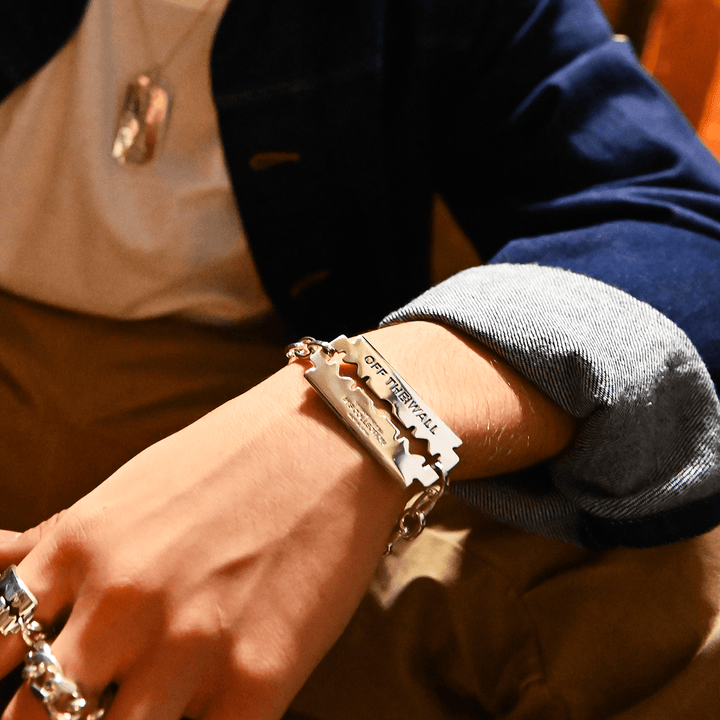 OFF THE WALL RAZOR CHAIN ​​BRACELET / XB-042