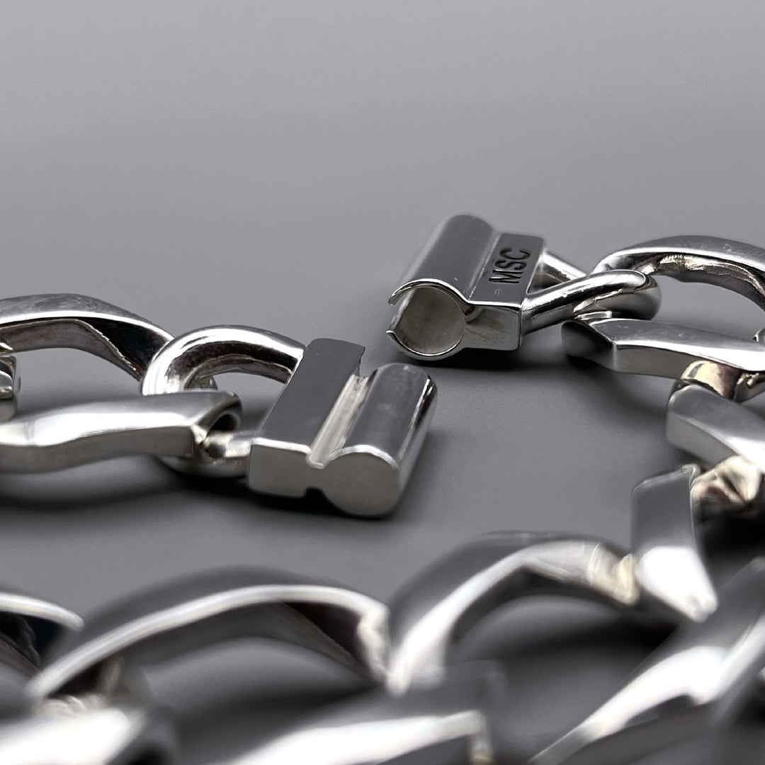 MSC CURB CHAIN ​​MAGNET BRACELET / XB-050